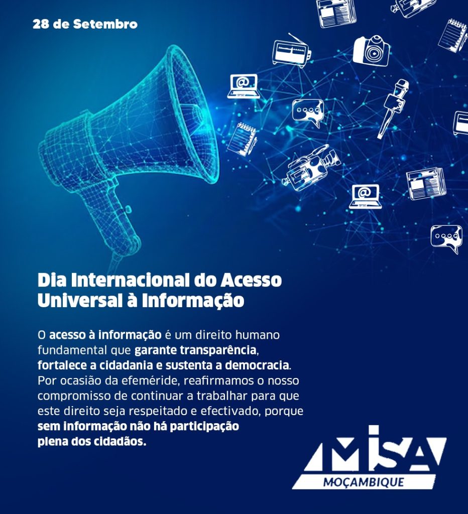 Feliz 28 de Setembro. Dia Internacional do Acesso Universal à Informação